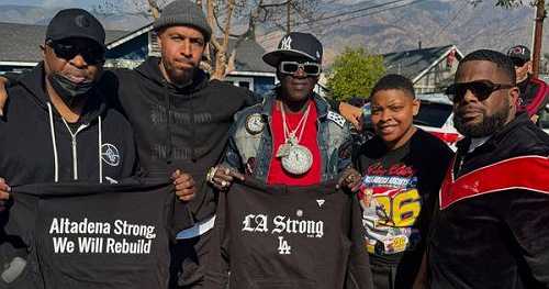 Public Enemy’s Chuck D and Flavor Flav Performed for Families Affected by L.A. Wildfires