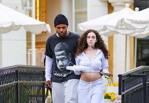 Oop! Bhad Bhabie Addresses Pregnancy Rumors After Baring Belly While Out With Le Vaughn (EXCLUSIVE PHOTOS)