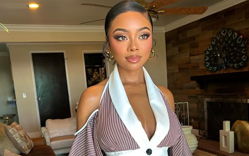 SKAI JACKSON SAYS NEWBORN SON, KASAI, IS 'GIVING ME A RUN FOR MY MONEY'