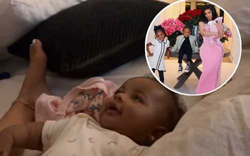 CARDI B SHARES A GLIMPSE OF HER AND OFFSET'S BABY GIRL