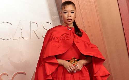 STORM REID ATTENDS HER FIRST OSCARS NIGHT TWO MONTHS BEFORE GRADUATING COLLEGE