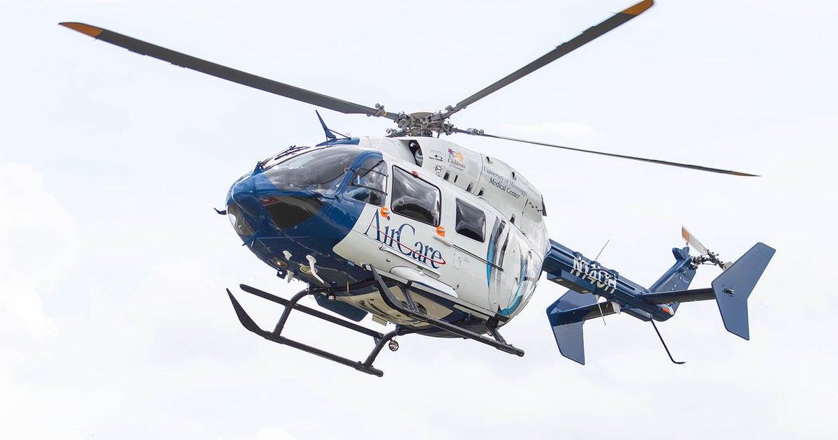 Medical helicopter crash in Mississippi kills pilot and 2 hospital workers