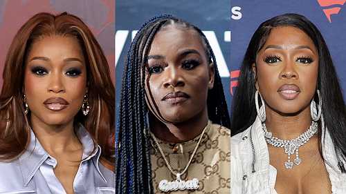 Oop! Keke Palmer Raises Eyebrows After Asking Claressa Shields THIS Question About Remy Ma (VIDEO)