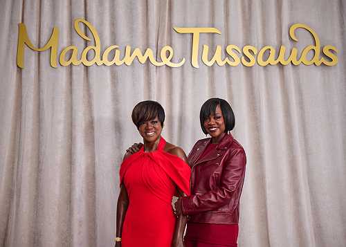 It's Transcendental: Madame Tussauds Hollywood Reveals Viola Davis Holiday Wax Figure