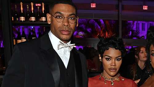 What's That, Sis? Social Media Is Mentioning Aaron Pierre After Teyana Taylor Wore THIS Accessory To Coachella (PHOTOS)