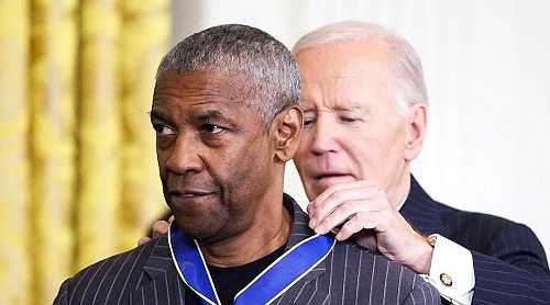 Denzel Washington Honored with the Presidential Medal of Freedom