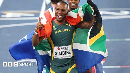 Akani Simbine: South African sprinter on shedding 'nearly man' tag
