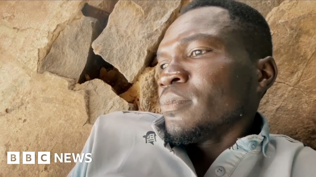 Rare footage from Sudanese city under siege