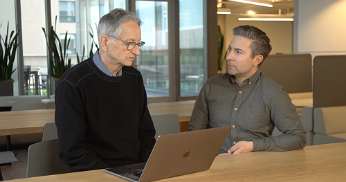 Web exclusive: AI pioneer Geoffrey Hinton uses current AI models