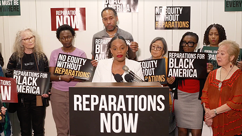 US Rep. Summer Lee introduces 'Reparations NOW Resolution' on Capitol Hill