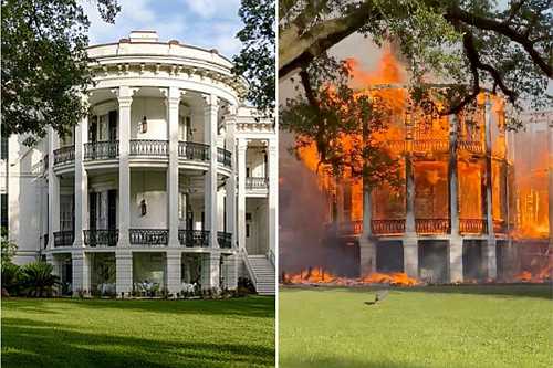 Largest Antebellum Plantation Home In U.S. Destroyed By Fire - Y'all Know What