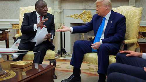 Trump Tried to Recreate that Zelenskyy, White House Moment...but South Africa's President Wasn't Having it Trump Tried to Recreate that Zelenskyy, White House Moment...but South Africa's President Wasn't Having it