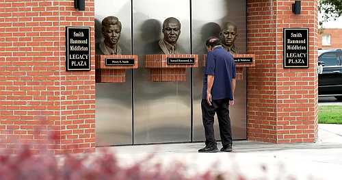 A septuagenarian college graduate pays tribute