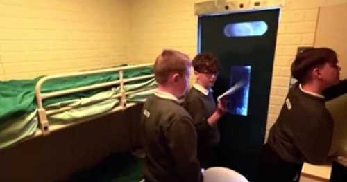 Prison on wheels visits U.K. schools to teach kids about life behind bars: 