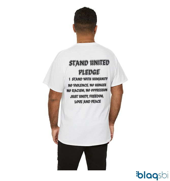 Blaqsbi | Product: Stand United Against Fascism, Activism T-Shirt, Equality Apparel,