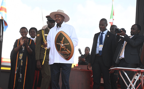 81-year-old Museveni sworn in For Seventh Term As Uganda’s President @HeisAustine 81-year-old Museveni sworn in For Seventh Term As Uganda’s President @HeisAustine