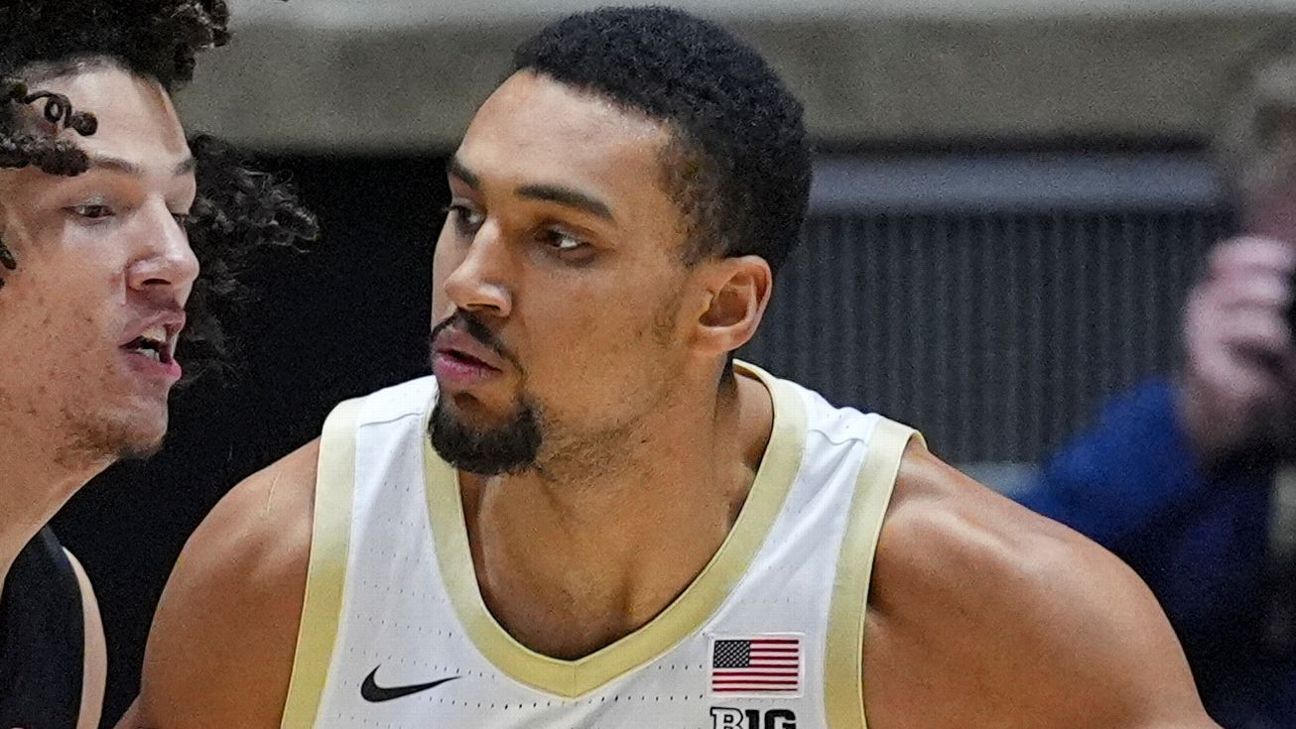 Purdue F Kaufman-Renn (hip) misses opener