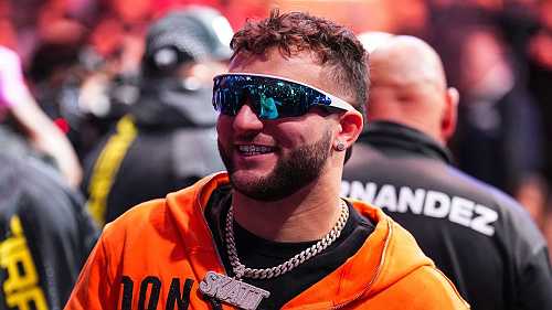 Cam Skattebo, Abdul Carter and Giants scuffle ringside with Judgement Day at 