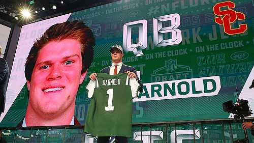 Former Jets GM Maccagnan talks belief in Darnold ahead of Super Bowl