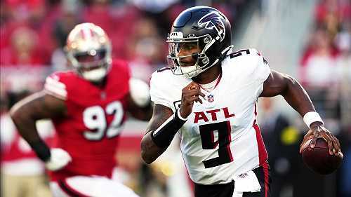 Falcons QB Penix questionable, Cousins waiting