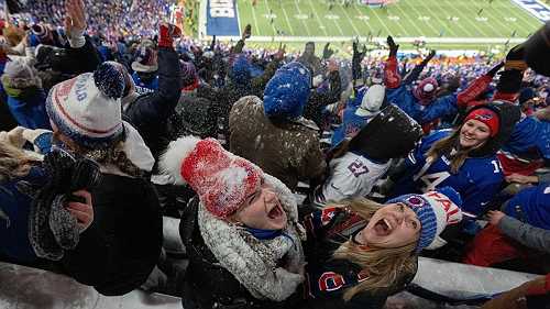 Fans, Bills bask in glow of stadium