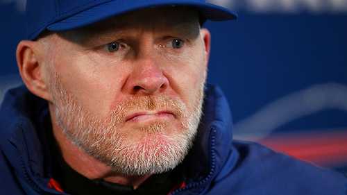 Why did the Bills fire coach Sean McDermott, and what