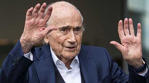 Ex-FIFA president Sepp Blatter backs call to 