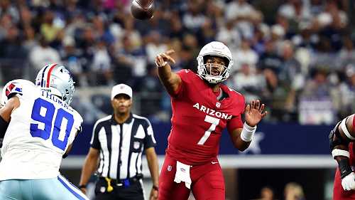 Cardinals stick with Brissett for Seahawks game