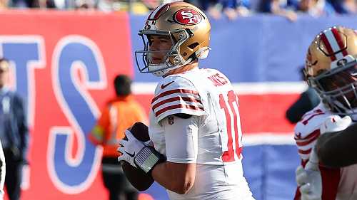 49ers to again start QB Jones; Purdy 