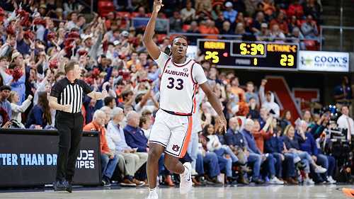 No. 20 Auburn survives Bethune-Cookman in OT