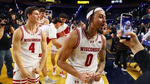 Wisconsin hands No. 2 Michigan first loss of year