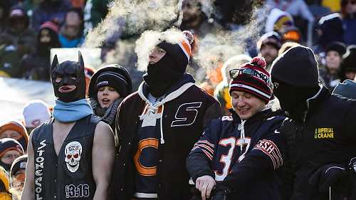 Rams vs. Bears brings to mind some of the coldest playoff NFL games