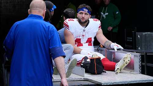 Source: Skattebo had open fracture, ligament fix