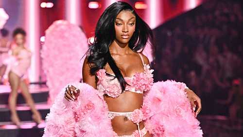 Angel Reese becomes first pro athlete to walk in Victoria