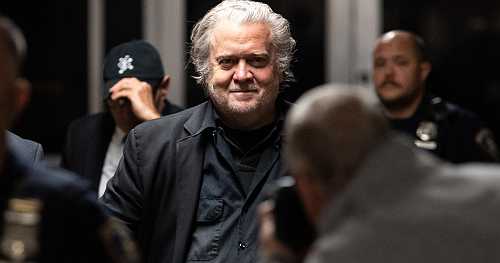 DOJ asks to dismiss Steve Bannon