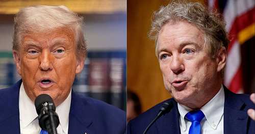 Trump blasts Rand Paul amid budget bill dispute