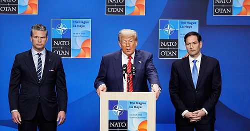 Watch Live: Trump holds news conference at NATO summit amid tenuous Iran-Israel ceasefire