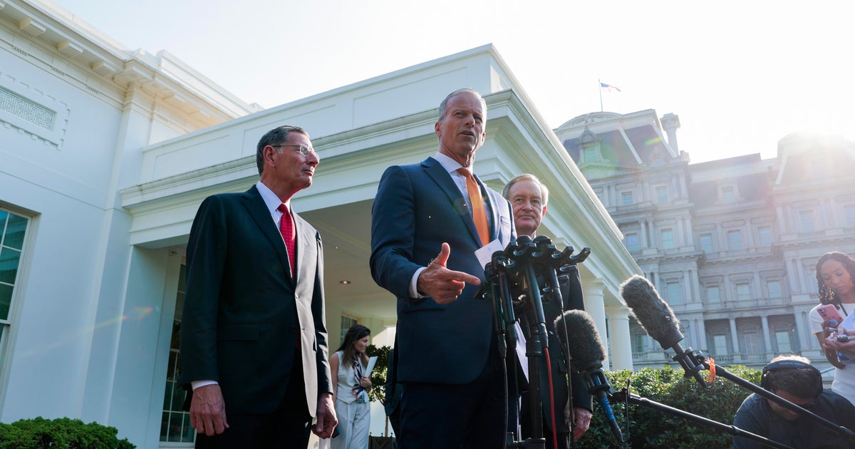 White House pushes "big, beautiful bill" as GOP faces roadblocks in Senate