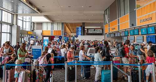 Fourth of July travel rush underway