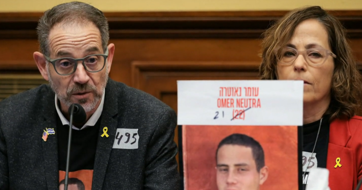 Parents of Israeli-American soldier killed by Hamas say "it