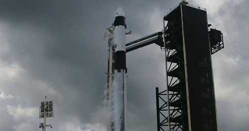 SpaceX launch to International Space Station delayed after bad weather alert