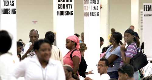 Looking at population shifts post-Hurricane Katrina