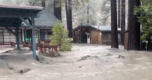 Mudslides threaten California after massive rains