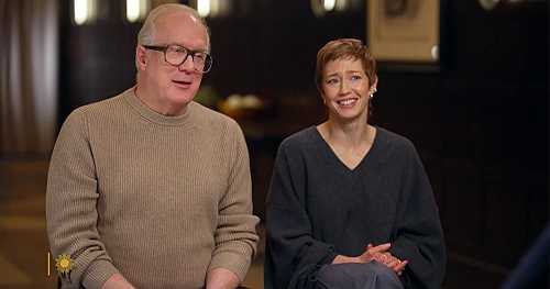 Carrie Coon and Tracy Letts: Theater love