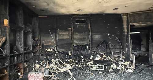 Mississippi synagogue arson suspect said "he finally got them" after starting blaze, FBI complaint says