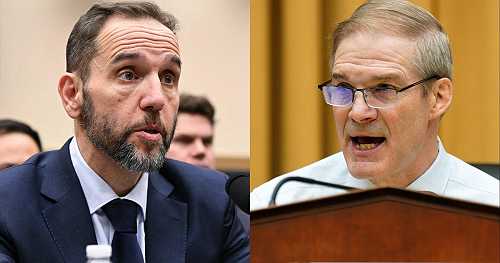 House Judiciary chair Jim Jordan claims Jack Smith weaponized the DOJ against Trump