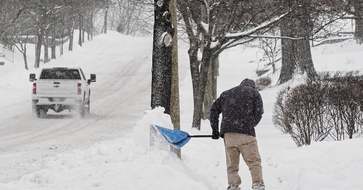 Major winter storm brings warnings about heart attack risk of shoveling snow