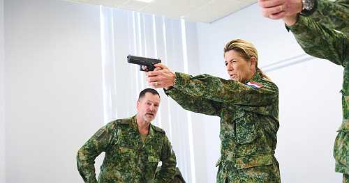 Dutch Queen Maxima joins army as a reservist, as "safety can no longer be taken for granted"