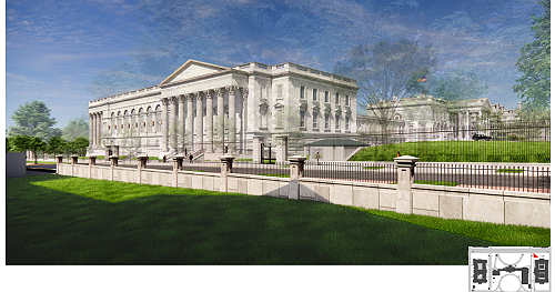 White House files most detailed plans yet for Trump ballroom, East Wing renovation