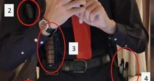 Cole Allen took selfie with weapons before White House Correspondents